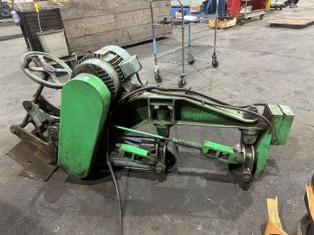 Ryman #507, 4" abrasive roll grinding lathe attachment, 7.5 HP - Image 2
