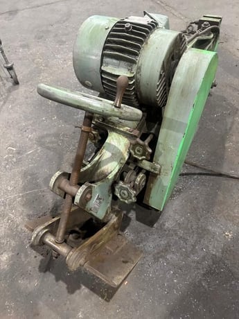 Ryman #507, 4" abrasive roll grinding lathe attachment, 7.5 HP - Image 5