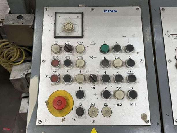 56 Ton, Reis #TUS125-OK-50, hydraulic spotting & tryout press, 5" stroke, 10 HP, 1991 - Image 10