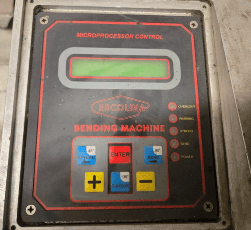 Ercolina #TB130, programmable rotary draw tube bender, 2..28 HP, 220 V., 8 amp - Image 3