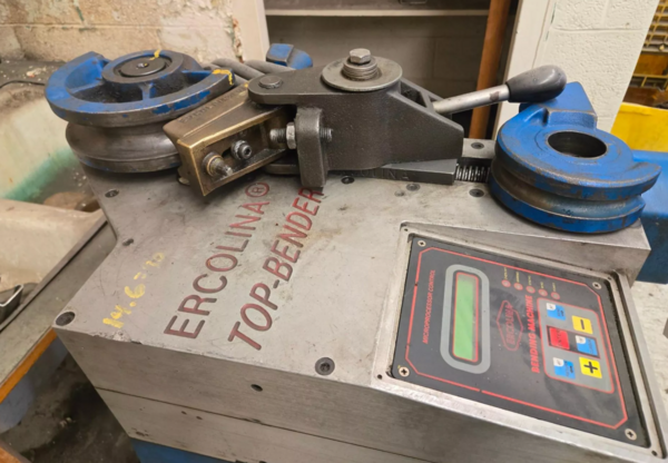Ercolina #TB130, programmable rotary draw tube bender, 2..28 HP, 220 V., 8 amp - Image 6