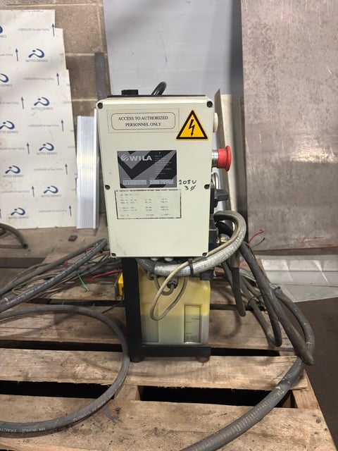 1 HP Wila #HM-Dual standard hydraulic power pack, dual pressure switch, 35-45 bar, 230 V. - Image 1