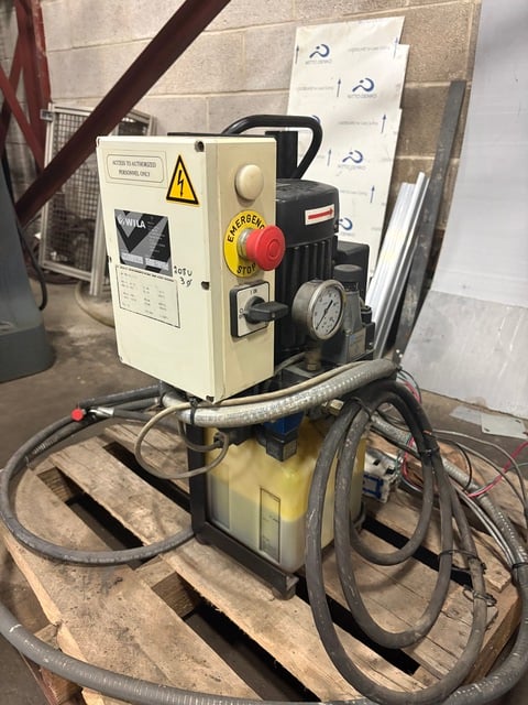 1 HP Wila #HM-Dual standard hydraulic power pack, dual pressure switch, 35-45 bar, 230 V. - Image 3