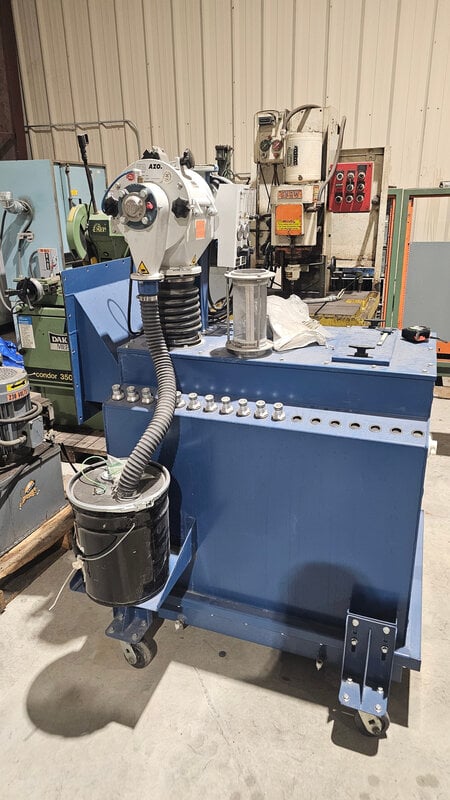 AZO #E-240-B1, cyclone sifter, mobile powder reclamation station, 230/460 V., 3-phase, multi-port pneumatic - Image 1