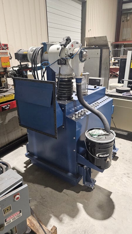AZO #E-240-B1, cyclone sifter, mobile powder reclamation station, 230/460 V., 3-phase, multi-port pneumatic - Image 2