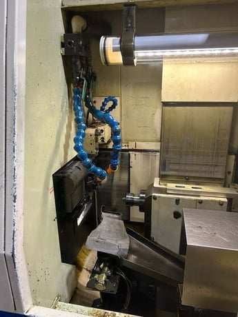 Tsugami #BS-18, Swiss type automatic screw machine, 5-Axis, 3-18mm capacity, sub spindle, 1997 - Image 4