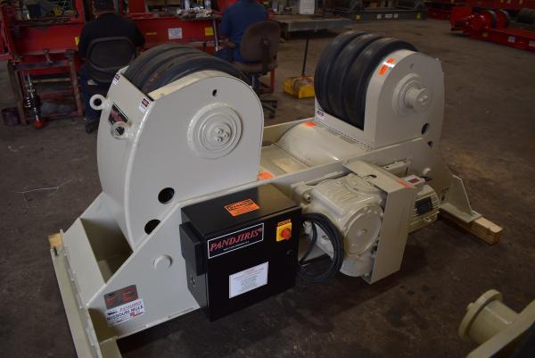 60 Ton, Pandjiris, Missouri Mule tank turning rolls, 120000 lb., MM-60/30 driver, MI-30T idler, 12"-16' - Image 5