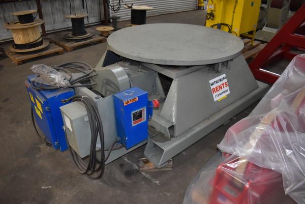 40000 lb. Preston-Eastin #FT400HD, floor turntable, 60" table, variable speed rotation, remote hand pendant - Image 3