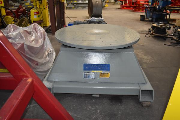 40000 lb. Preston-Eastin #FT400HD, floor turntable, 60" table, variable speed rotation, remote hand pendant - Image 5