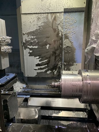Daewoo Doosan #NHP 4000, CNC horizontal machining center, 60 automatic tool changer, 22" X, 25.2" Y, 26" Z - Image 3