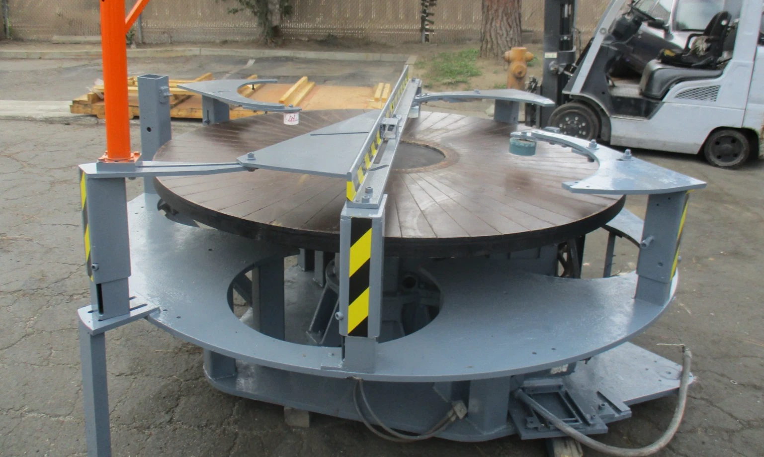 72" Fluor, open face lapping machine / lapper / polisher - Image 1