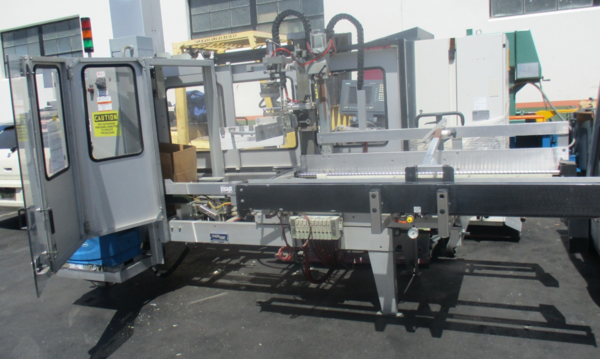 Wexxar #WF2HT, automatic case erector / box taping machine, Nordson ProBlue-7 - Image 2