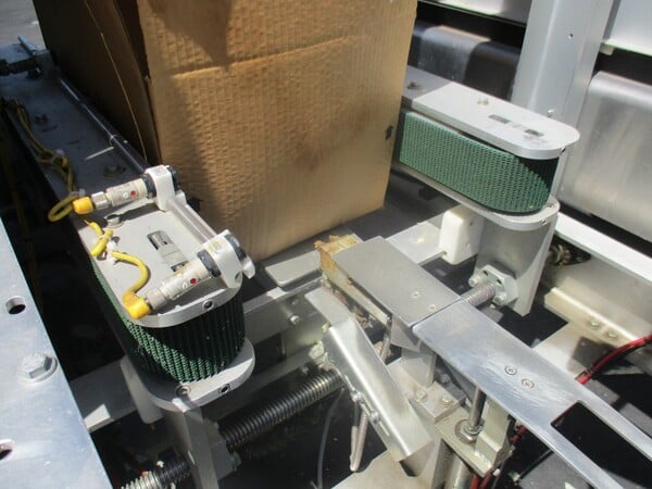 Wexxar #WF2HT, automatic case erector / box taping machine, Nordson ProBlue-7 - Image 7