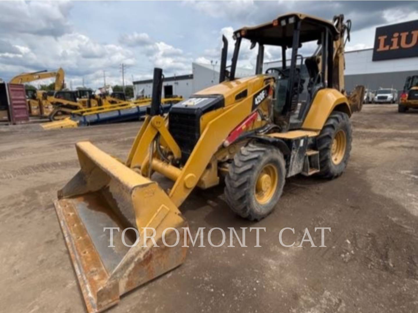 Cat 420F2ST, Backhoe Loader, 4934 hours, S/N: HWC04485, 2019 - Image 1