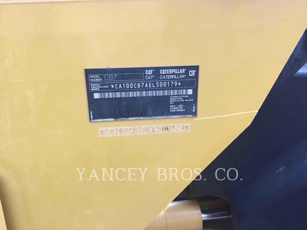 Caterpillar CB7, 5275 hours, S/N: EL500179, 2018 - Image 8