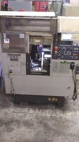 Tsugami #G18-II, cylindrical grinder, 14" x2.75" x5" wheel, Fanuc Oi-TD, tailstock, dresser, 2015 - Image 1