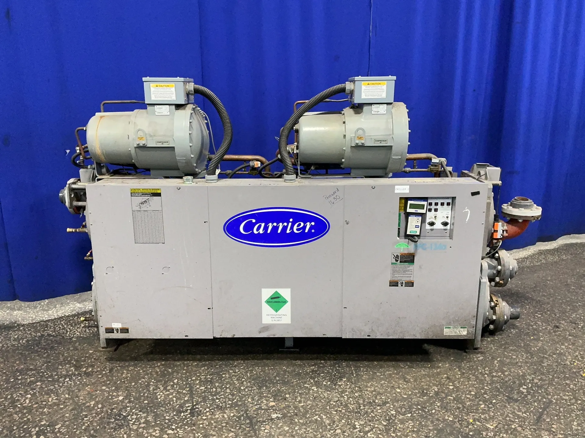 Carrier #30HXC076R-661KA, Water Cooled Chiller, R-134a Refrigerant (2 available) - Image 4