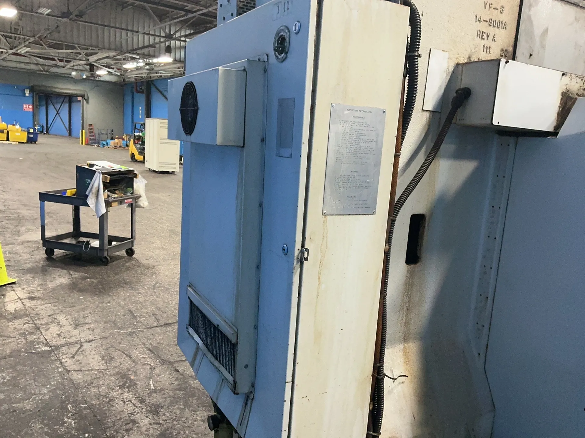 Haas #VF-3, CNC Vertical Machining Center, 18" x 48" Table, 15 HP, Haas Control, 1994 - Image 6