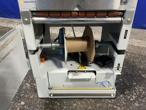 Clamco #575B-ROLLBAG, Semi-Automatic Tabletop Bagger, 12" width Roll Capacity, 2022 - Image 2