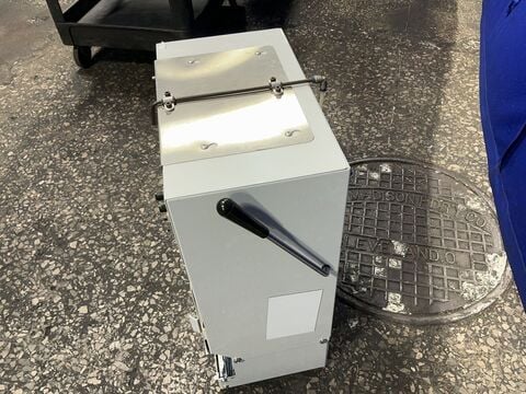 Clamco #575B-ROLLBAG, Semi-Automatic Tabletop Bagger, 12" width Roll Capacity, 2022 - Image 4