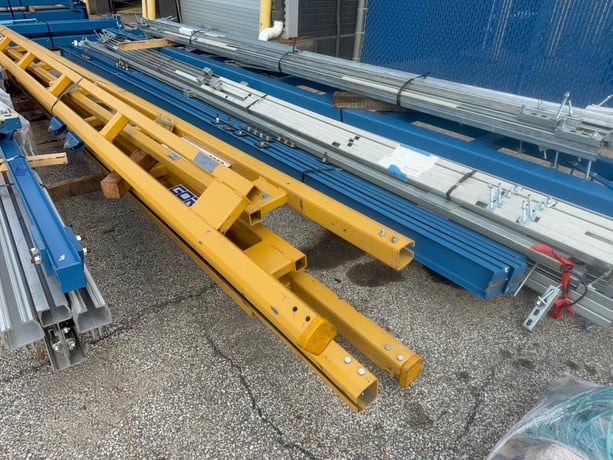 1 Ton, Gorbel, Freestanding Workstation Crane System, 2000 lb., 6 Leg Posts - Image 4