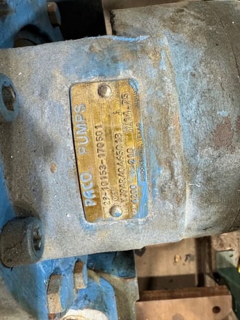 1200 GPM @ 210' TDH, Paco #29-10153-170501, Centrifugal Pump - Image 2