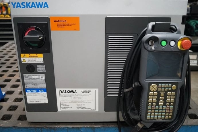 Yaskawa Motoman, GP8, Robot System w/ YRC1000 Control, tested, warranty, video - Image 4
