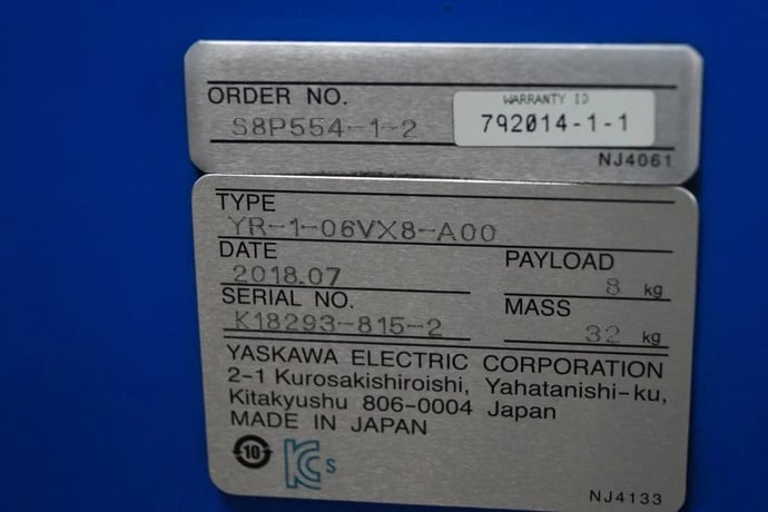 Yaskawa Motoman, GP8, Robot System w/ YRC1000 Control, tested, warranty, video - Image 10