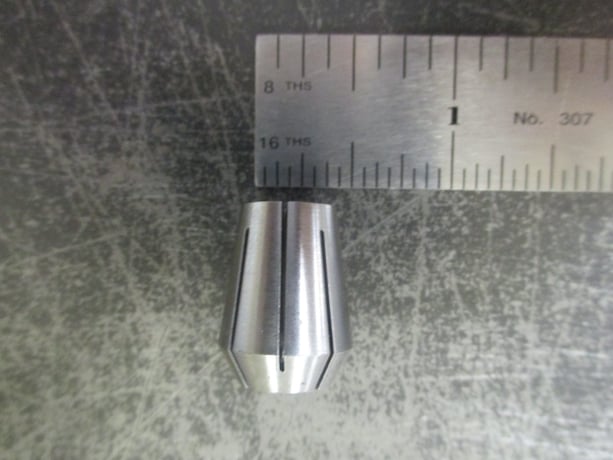 1/16" - 3/8" E-16 Steel Spring Collets, (Set of 6), new - Image 5