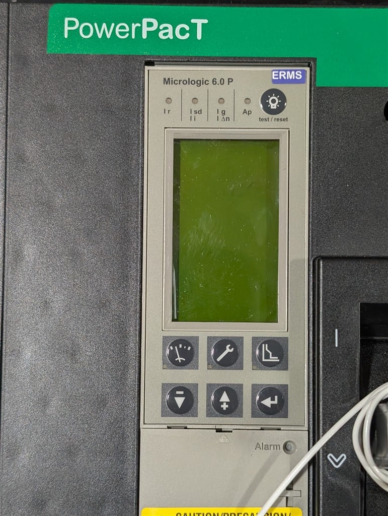1000 Amps, Schneider, PowerPact I-Line, RJA36100CU64AE1, 600V., 3 Pole, Micrologic 6.0P LSIG, New in Box - Image 4