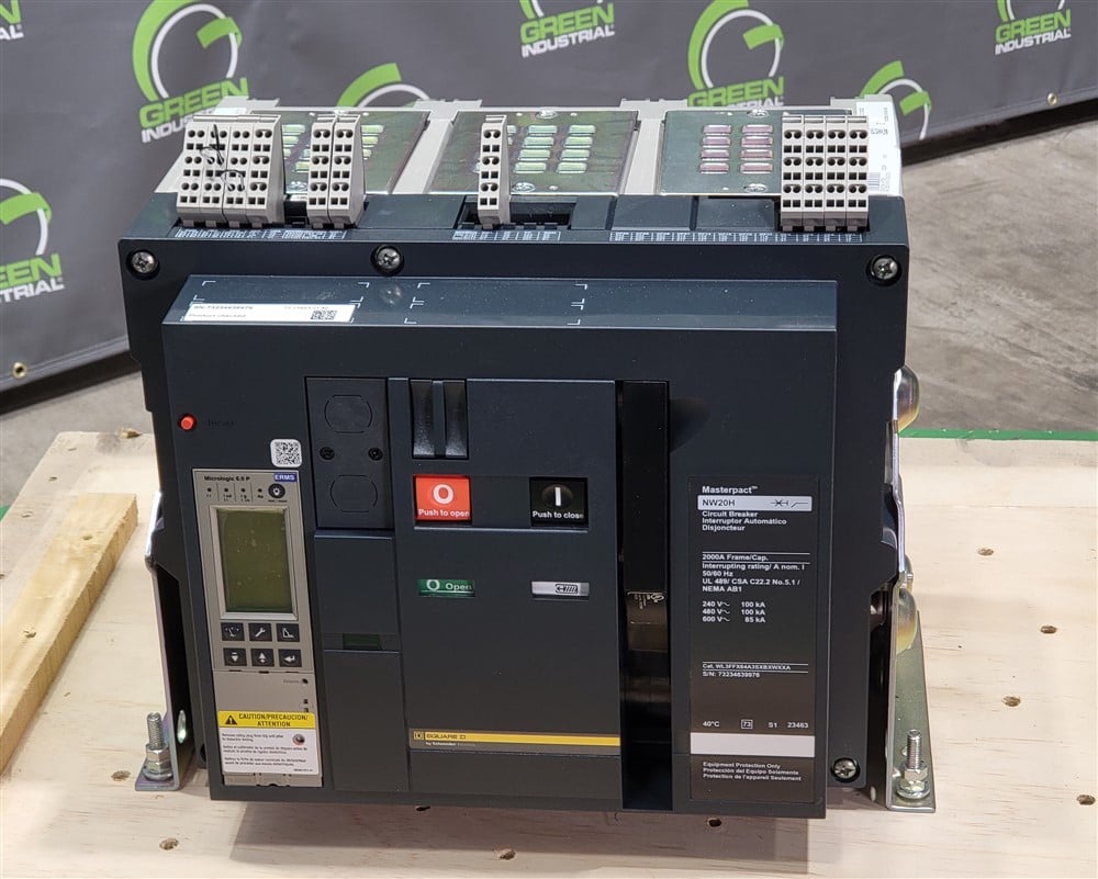 2000 Amps, Square D, Masterpact NW20H, WL3FFX64A3SXBXWXXA, 600 Volts, 3 Pole, Micrologic 6.0P LSIG, New - Image 8