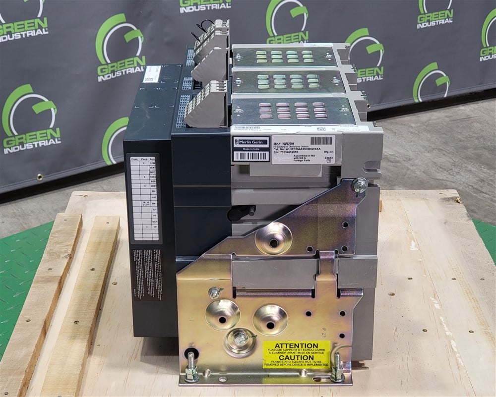 2000 Amps, Square D, Masterpact NW20H, WL3FFX64A3SXBXWXXA, 600 Volts, 3 Pole, Micrologic 6.0P LSIG, New - Image 10