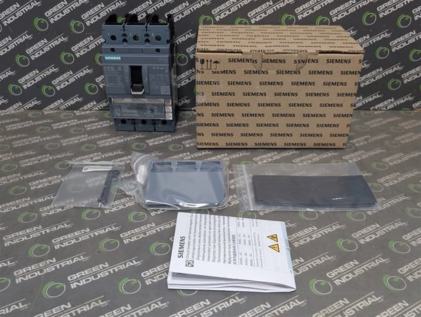 200 Amps, Siemens, SENTRON 3VA5220, 3VA5220-7EC31-0AA0, 600V., 3 Pole, TM230, New in Box - Image 1