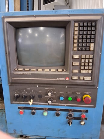 5" Giddings & Lewis #350-T, Horizontal Boring Mill, 72" x48" x60" trvls, 25 HP, 4' x10' table, 1750 RPM - Image 8