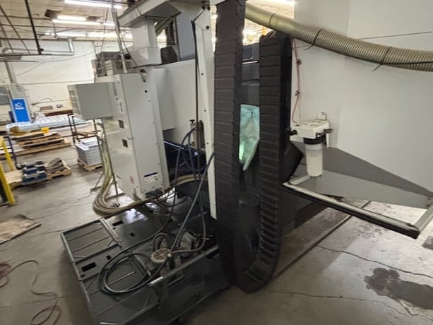 Haas #GM-2, CNC Vertical Gantry Mill, 145" x 72" x 22", 15K RPM, 30 automatic tool changer, 30 HP, Probing - Image 6