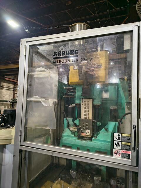 Arburg Allrounder #275V250-70, Vertical injection molding machine, 2009 - Image 3