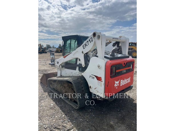 Bobcat T-770, Skid Steer Loader, 2366 hours, S/N: AT6322708, 2019 - Image 4