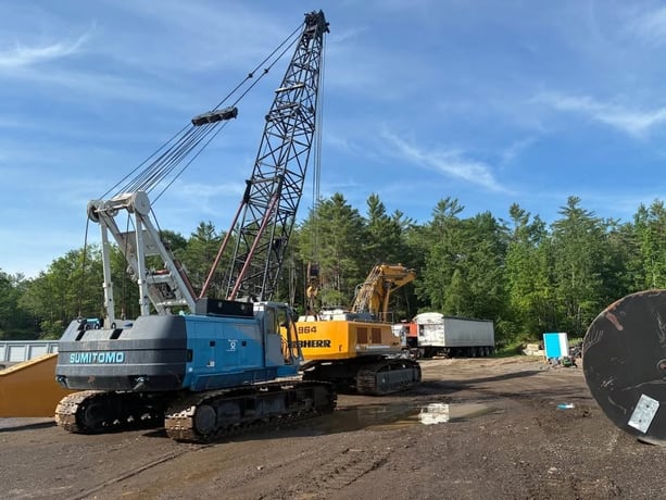 Sumitomo #SC550-2, Lattice Boom Crawler Crane, 55 ton, 1996 - Image 1