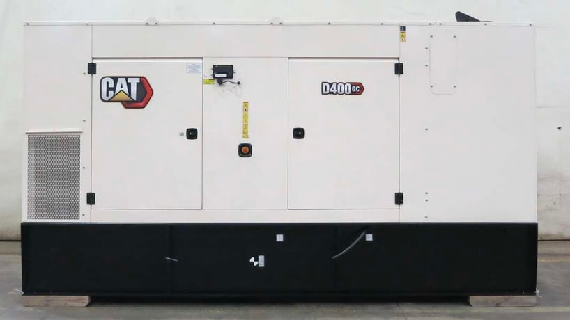 400 KW Caterpillar #D400GC, diesel generator set, 277/480 Volts, 609 HP @ 1800 RPM, C13 engine, EPA Tier 3 - Image 1