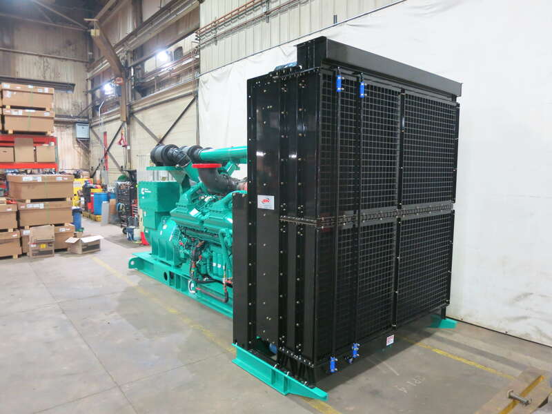 2000 KW Cummins #DQKAB, diesel generator set, 277/480 Volts, 2922 HP @ 1800 RPM, QSK60-G6 NR2, EPA Tier 2 - Image 3