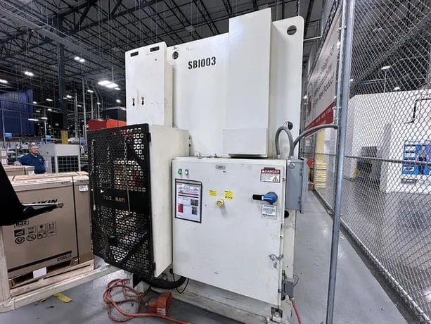 90 Ton, Cincinnati #90PF+6, hydraulic press brake, 8' overall, 72" between housing, 8" stroke, 7" throat, 15" - Image 4