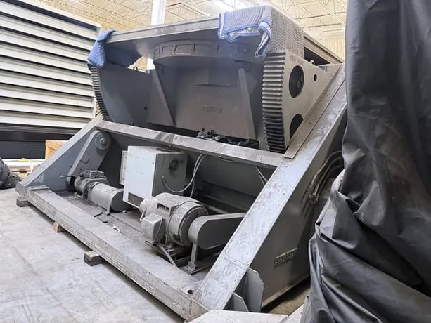 220000 lb. Koike Aronson #G3500, welding positioner, 120" x 120" table, 25 HP tilt, 460 V., 3-phase - Image 4