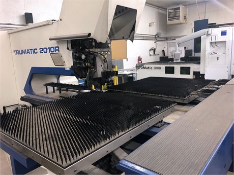 20 Ton, Trumpf #Trumatic-2010R, CNC turret punch, 10 stations, 50" x50", .250" thick, 3600 IPM X, 2400 IPM Y - Image 5