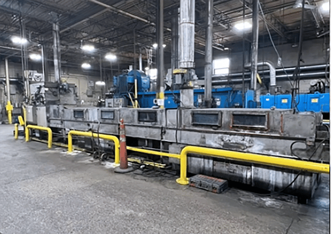 Almco, 3-stage conveyor parts washer, 42' conveyor, 36" belt width, 8" part envelope - Image 2
