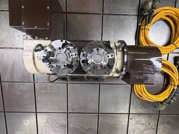 5.12" Tsudakoma #TTNC-102-2, dual tilting 2-Axis Trunnion Rotary CNC, pneumatic brake, 2019 - Image 5