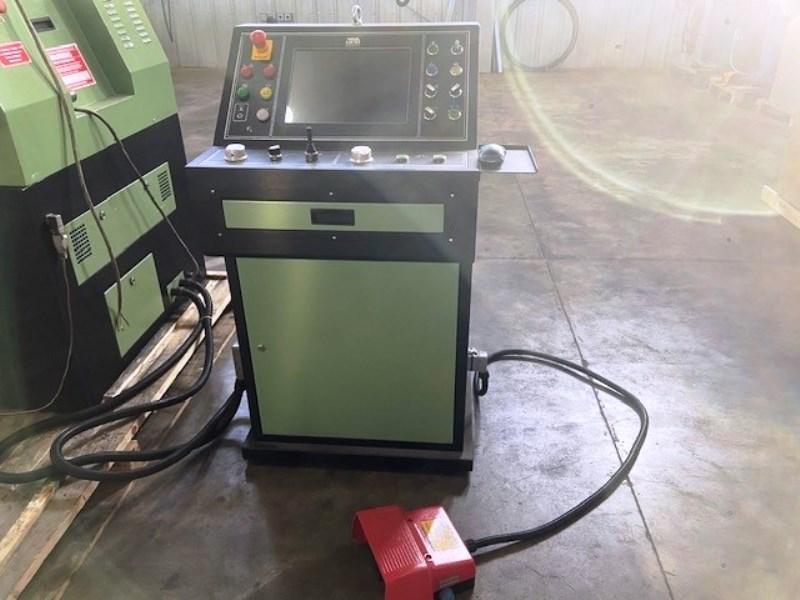 2-1/4" Eagle #BA50, CNC programmable 3-roll driven angle roll bender, reconditioned, 2011 - Image 2