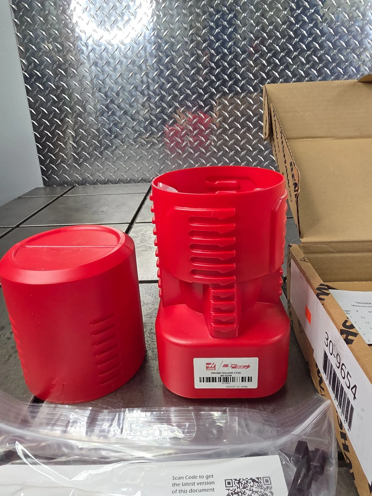 Haas, CNC wireless intuitive probing system (WIPS), 50 taper, new in box - Image 5