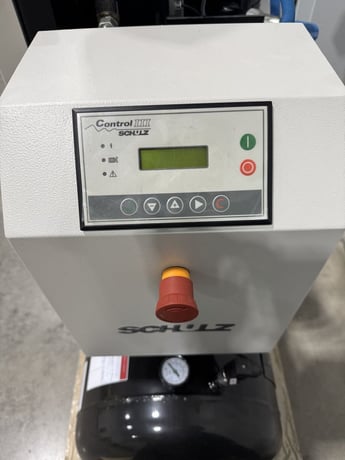51 cfm, 125 psi, Schulz #SRP-3015-Compact, rotary screw air compressor, 15 HP, 2085-230/460 V., new - Image 4