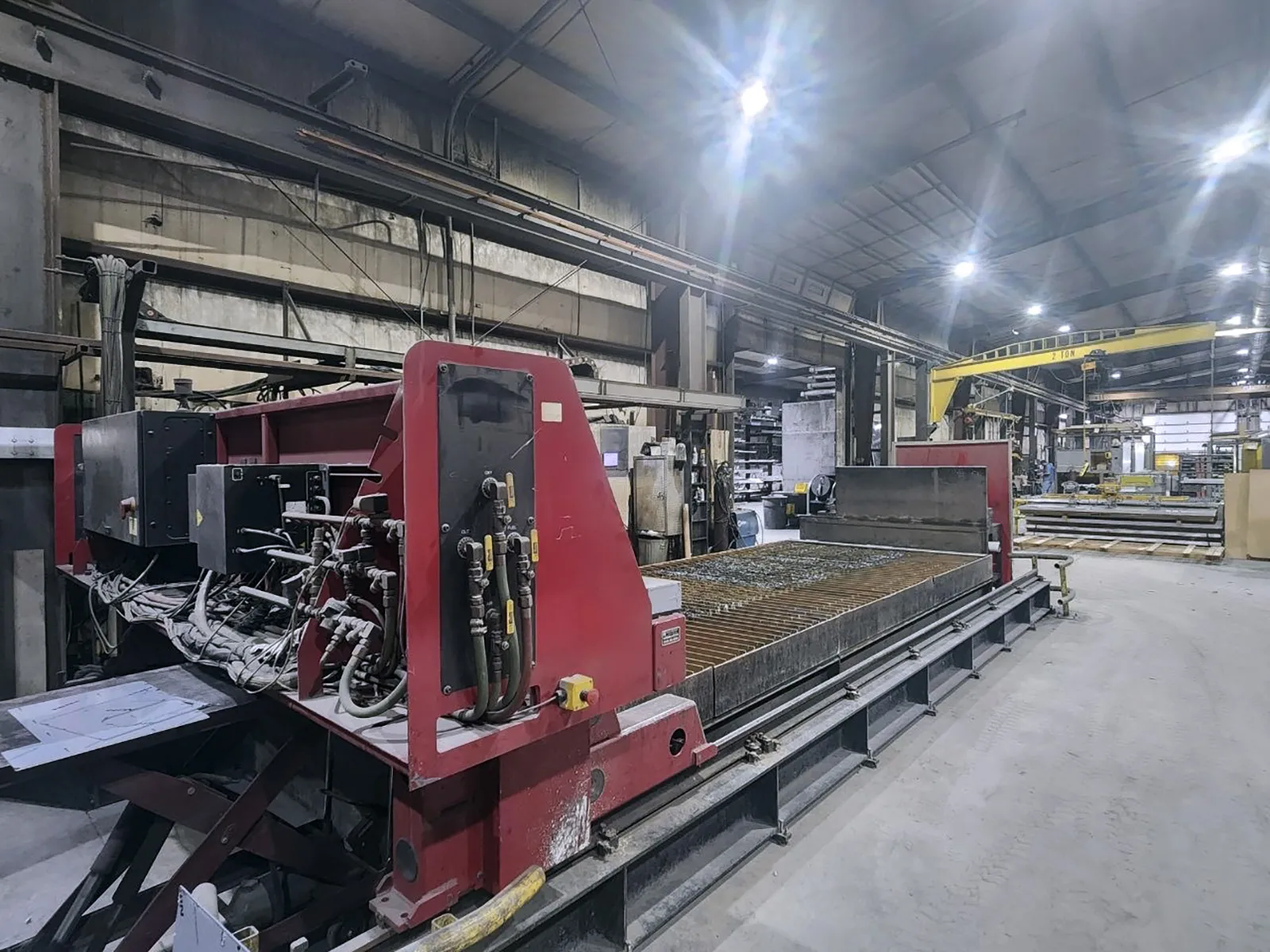 Koike #MasterGraph-Millennium, CNC plasma cutting system, 8' x 20', Alphatek Control, 2008 - Image 2