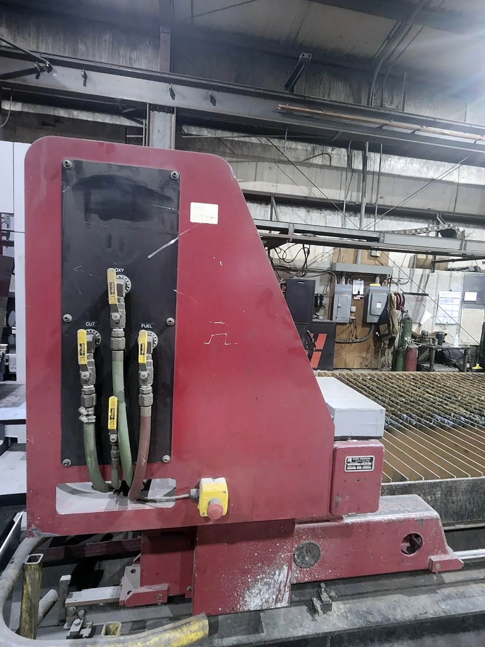 Koike #MasterGraph-Millennium, CNC plasma cutting system, 8' x 20', Alphatek Control, 2008 - Image 4
